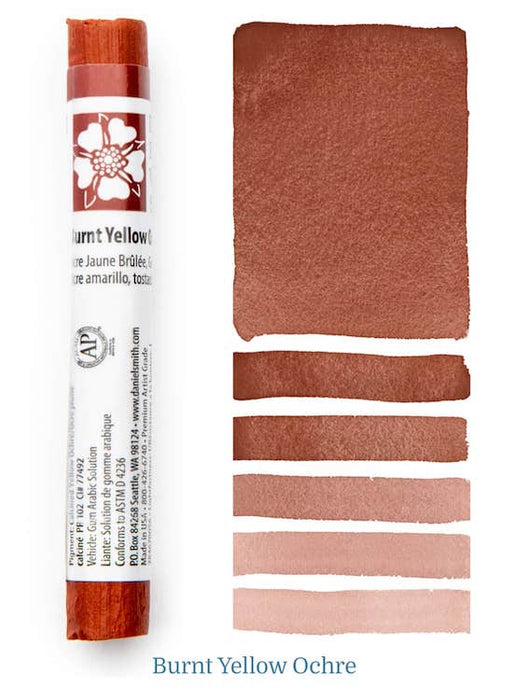 DANIEL SMITH Watercolour Stick - 12mL - Burnt Yellow Ochre