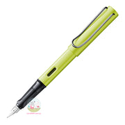 LAMY Al-Star Fountain Pen - Anodised Aluminium / Charged Green (2016 Limited Edition)