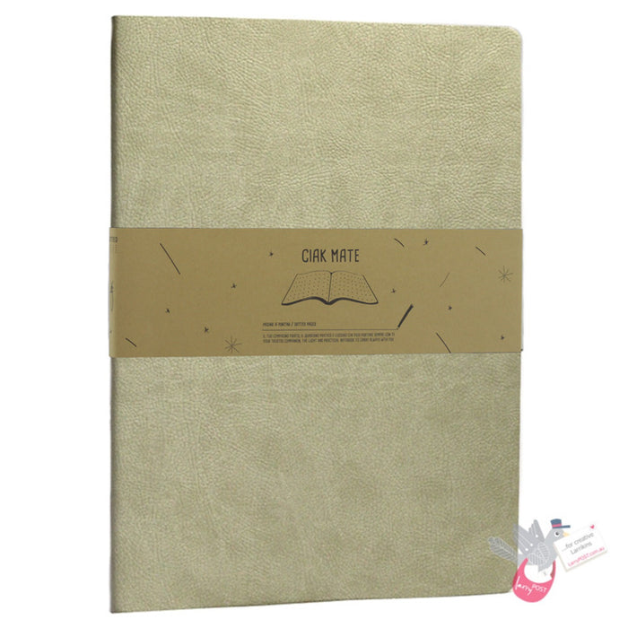 CIAK Mate Soft Cover Notebook - A4 - Dotted Pages - Dove