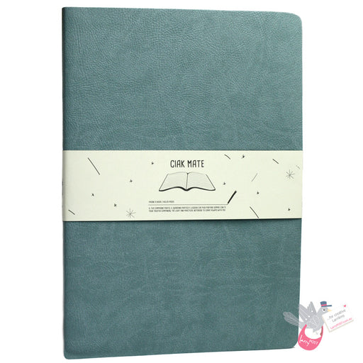 CIAK Mate Soft Cover Notebook - A4 - Ruled Pages - Aqua