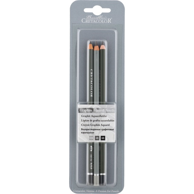 CRETACOLOR Artist Graphite Pocket Tin Set 9