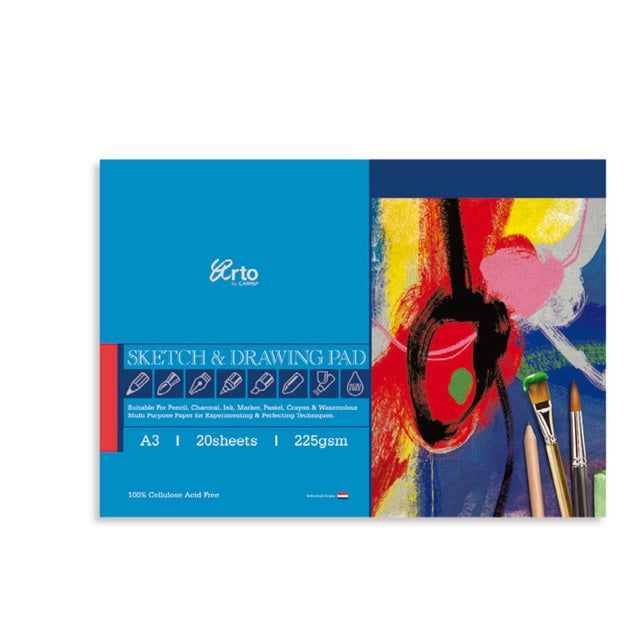 ARTO Sketch & Drawing Pad - 225gsm - A3 - 15 Sheets