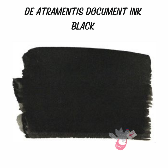 DE ATRAMENTIS Permanent Document Ink - Black - 5mL SAMPLE