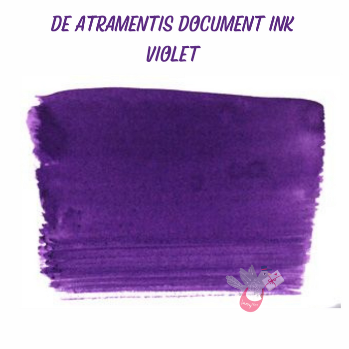 DE ATRAMENTIS Permanent Archive Ink - Violet - 2mL SAMPLE