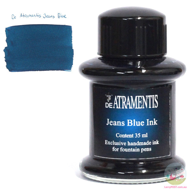 DE ATRAMENTIS Fountain Pen Ink 35mL - Jeans Blue