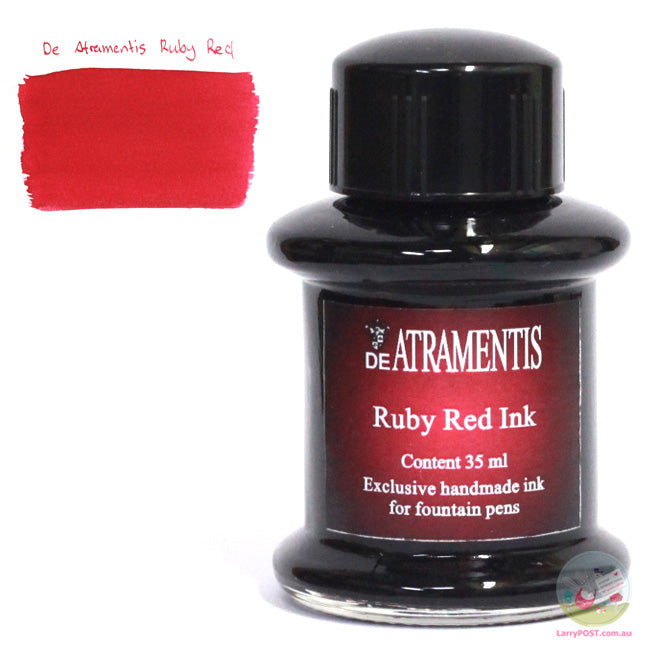 DE ATRAMENTIS Fountain Pen Ink 35mL - Ruby Red