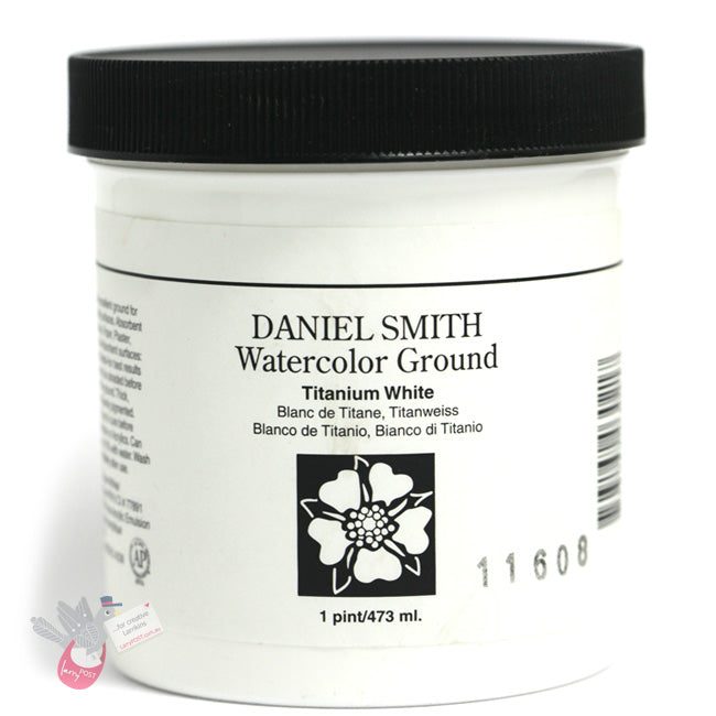 DANIEL SMITH Watercolour Ground - Titanium White - 473mL