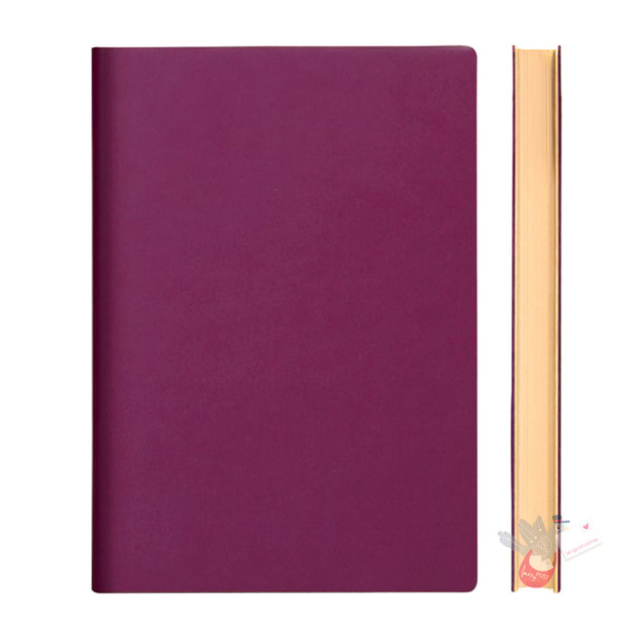 DAYCRAFT Signature Notebook Soft Cover - Grid/Squared (A5) - Purple