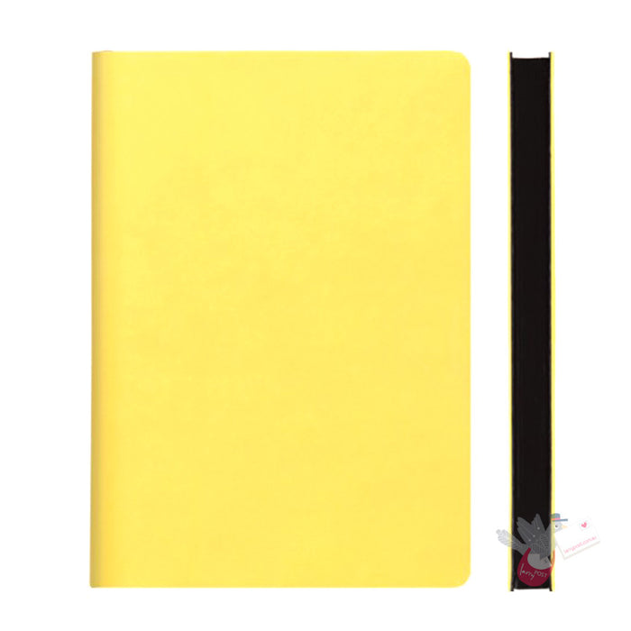 DAYCRAFT Signature Notebook Soft Cover - Ruled (A5) - Yellow