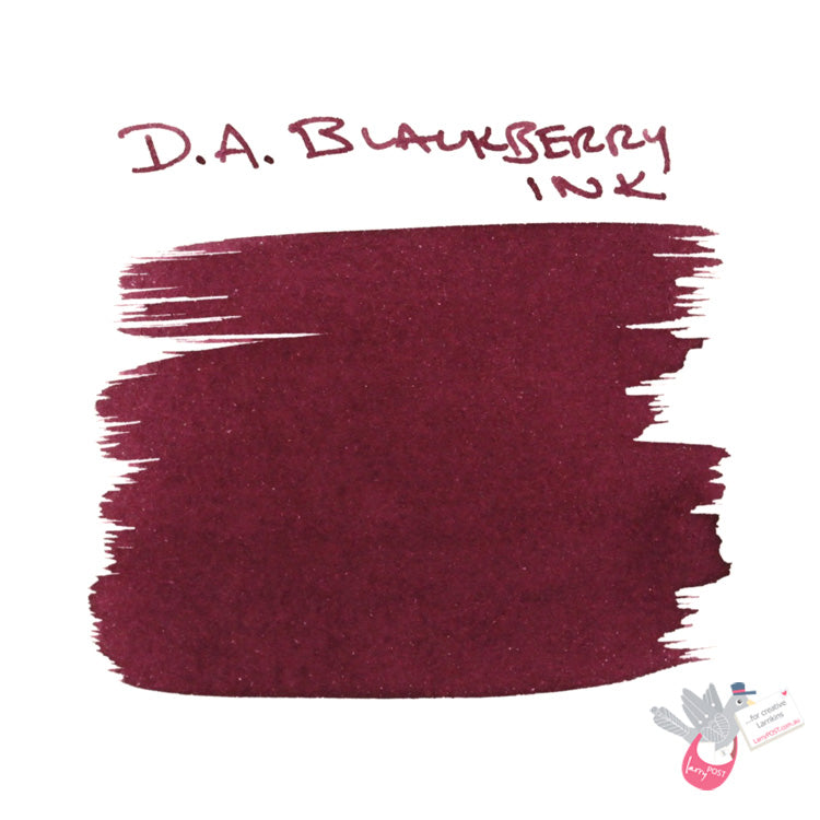 DE ATRAMENTIS Fountain Pen Ink 35mL - Blackberry Fragrance  - Blackberry Colour
