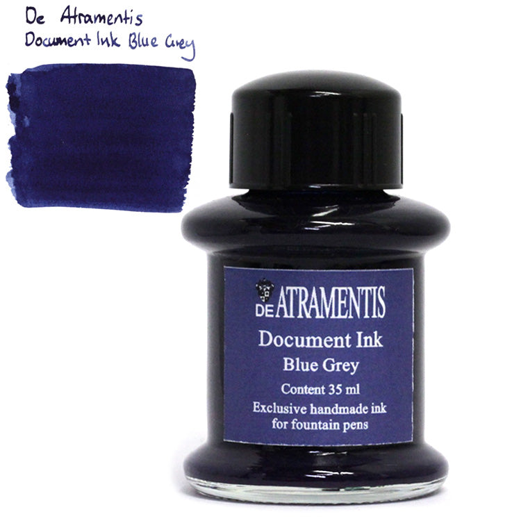 DE ATRAMENTIS Permanent Document Ink 35mL - Blue Grey