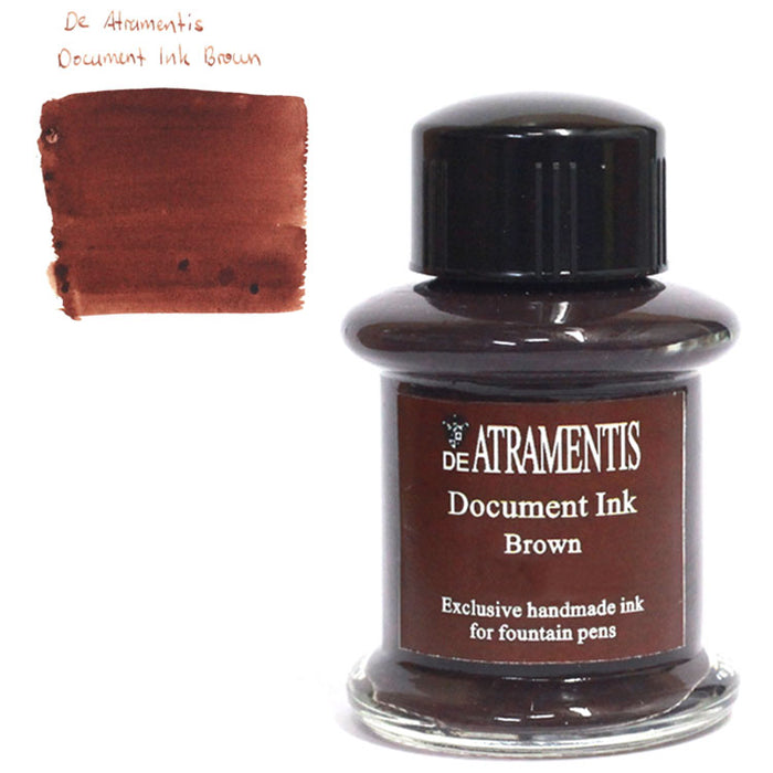 DE ATRAMENTIS Permanent Document Ink 35mL - Brown