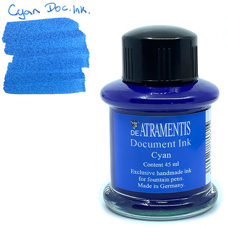 DE ATRAMENTIS Permanent Document Ink 35mL - Turquoise