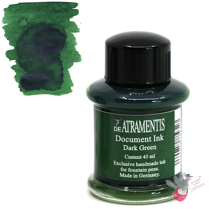 DE ATRAMENTIS Permanent Document Ink 35mL - Dark Green