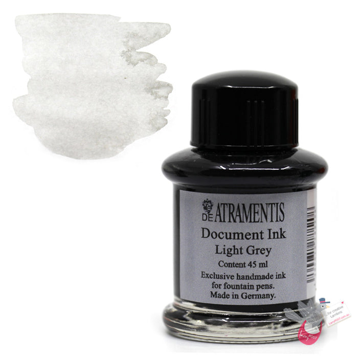 DE ATRAMENTIS Permanent Document Ink 35mL - Light Grey