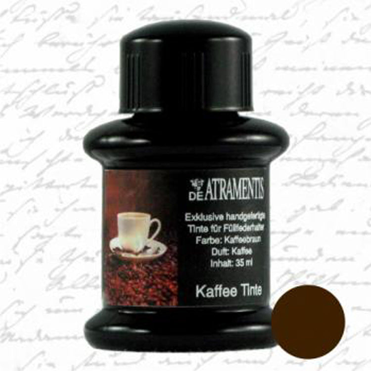 DE ATRAMENTIS Fountain Pen Ink 45mL - Coffee Fragrance  - Brown Colour