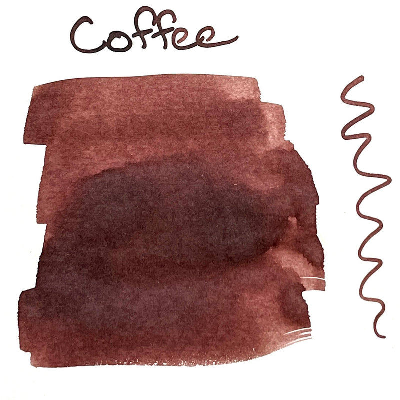 DE ATRAMENTIS Fountain Pen Ink 45mL - Coffee Fragrance  - Brown Colour