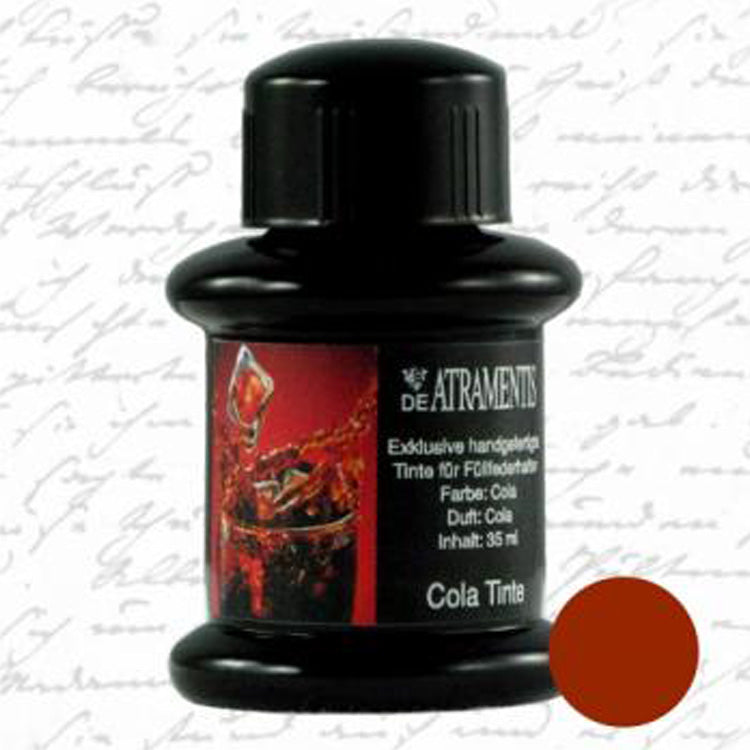DE ATRAMENTIS Fountain Pen Ink 35mL - Wood Fragrance - Brown Colour