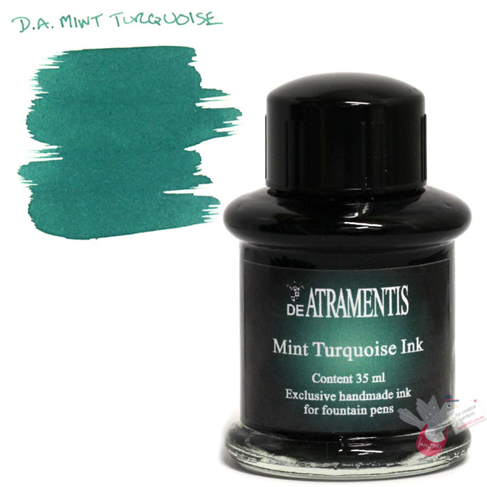 DE ATRAMENTIS Fountain Pen Ink 35mL - Mint Turquoise
