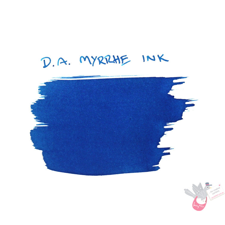 DE ATRAMENTIS Fountain Pen Ink 35mL - Myrrhe Fragrance  - Sky Blue Colour