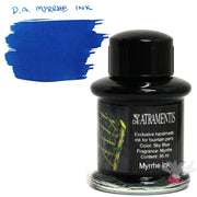 DE ATRAMENTIS Fountain Pen Ink 35mL - Myrrhe Fragrance - Sky Blue Colour