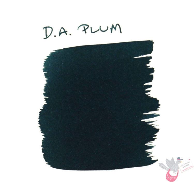 DE ATRAMENTIS Fountain Pen Ink 35mL - Plum Fragrance  - Plum Blue Colour