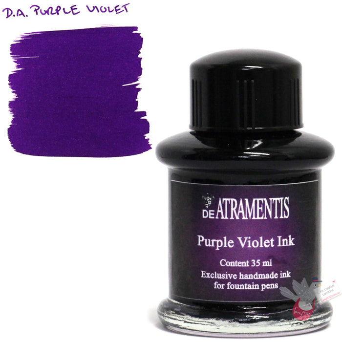 DE ATRAMENTIS Fountain Pen Ink 35mL - Purple Violet