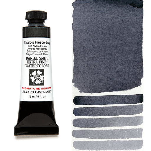 DANIEL SMITH Watercolour - 15mL - Alvaro's Fresco Grey (Cool)