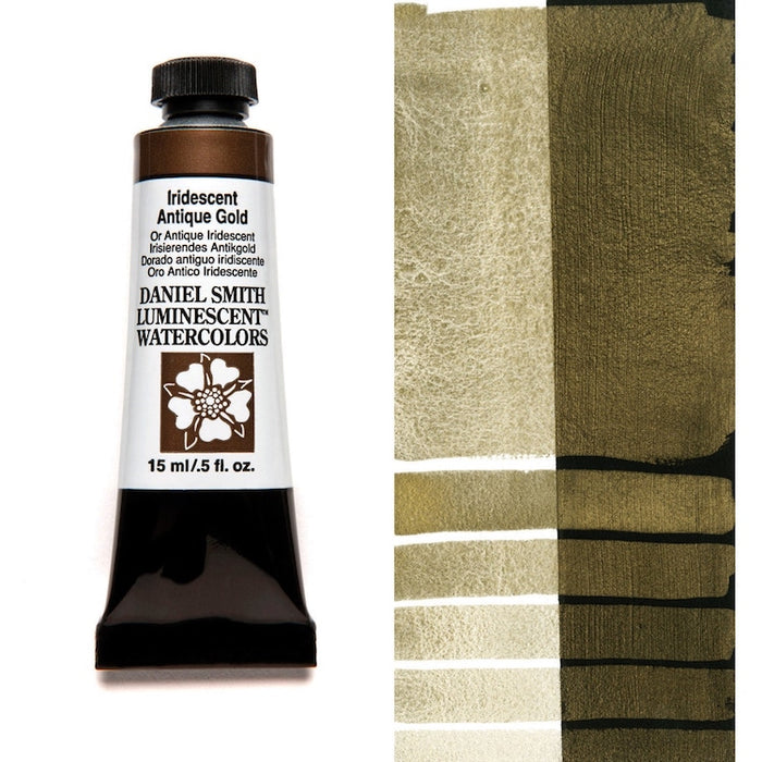 DANIEL SMITH Watercolour - 15mL - Iridescent Antique Gold