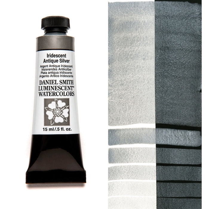 DANIEL SMITH Watercolour - 15mL - Iridescent Antique Silver