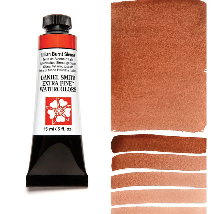 DANIEL SMITH Watercolour - 15mL - Italian Burnt Sienna