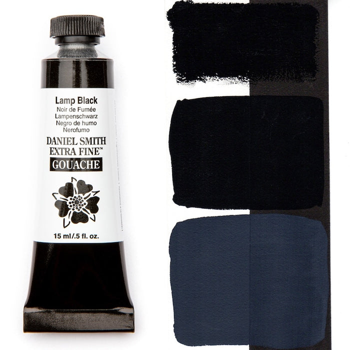 DANIEL SMITH Gouache - 15mL - Lamp Black