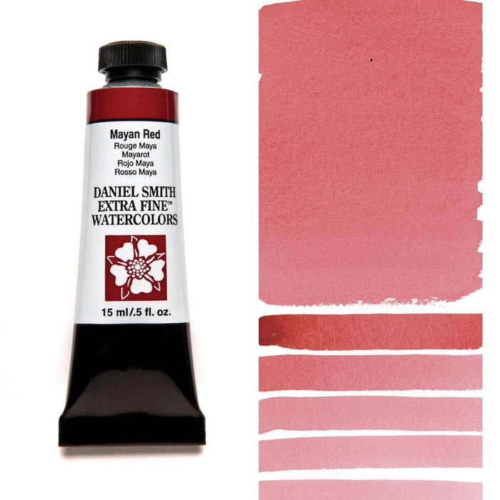 DANIEL SMITH Watercolour - 15mL - Mayan Red