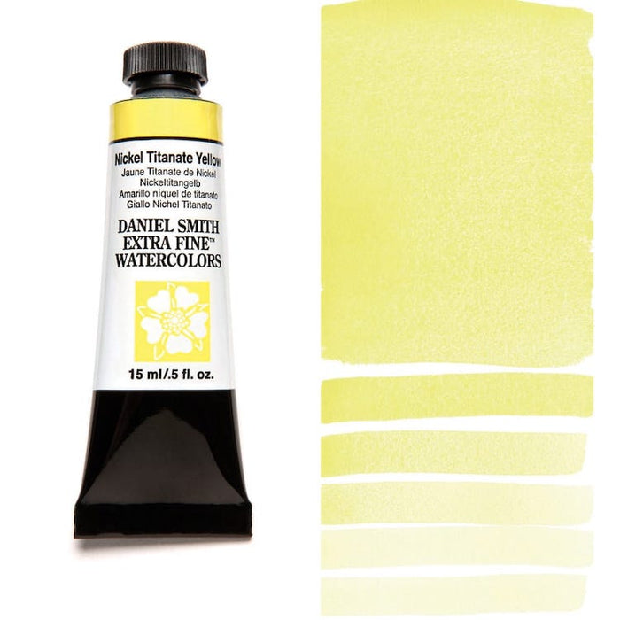 DANIEL SMITH Watercolour - 15mL - Nickel Titanate Yellow