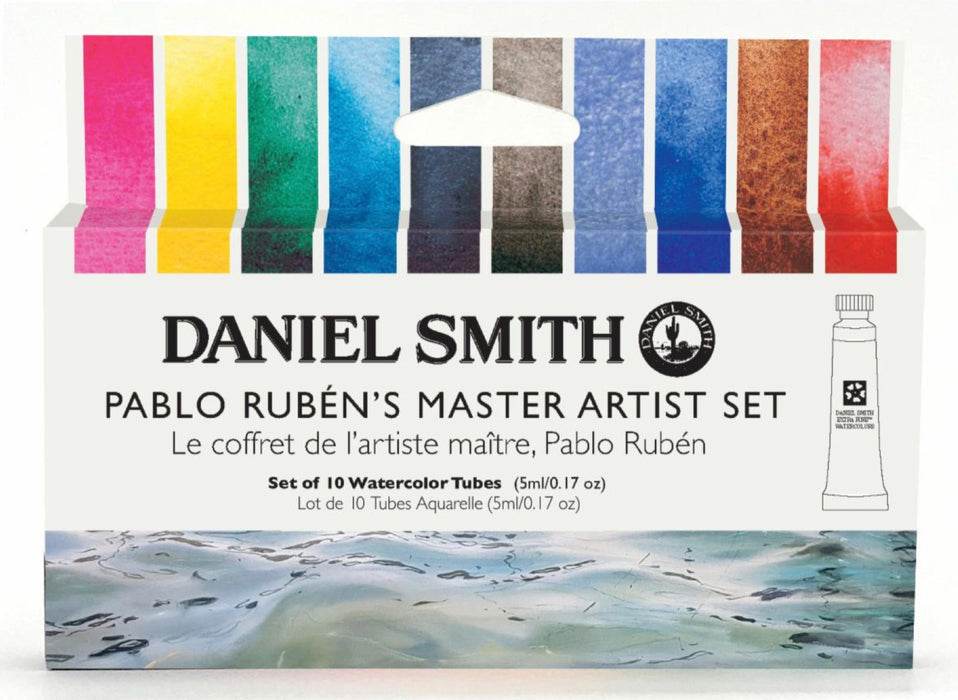 DANIEL SMITH Jean Haines' Master Artist Watercolour Set - 5mL x 10 Colours