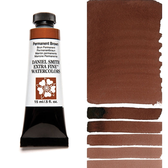 DANIEL SMITH Watercolour - 15mL - Permanent Brown
