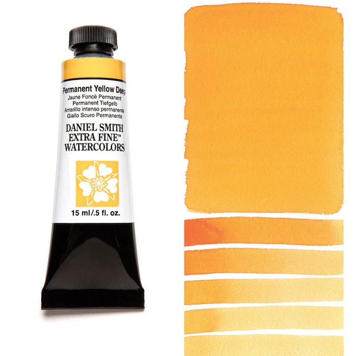 DANIEL SMITH Watercolour - 15mL - Permanent Yellow Deep