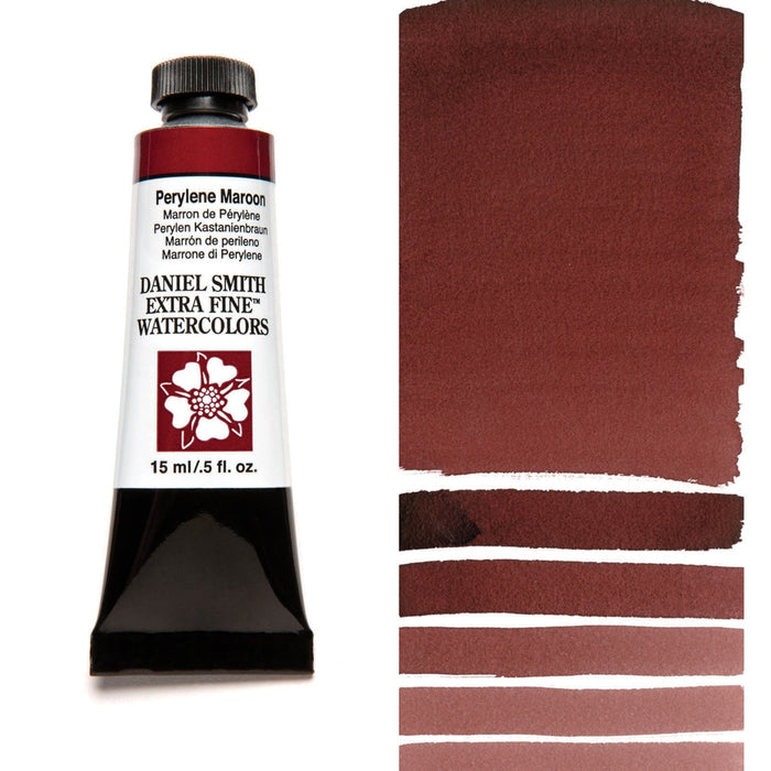 DANIEL SMITH Watercolour - 15mL - Perylene Maroon