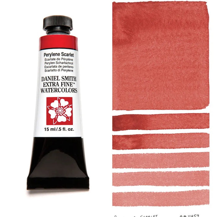 DANIEL SMITH Watercolour - 15mL - Perylene Scarlet