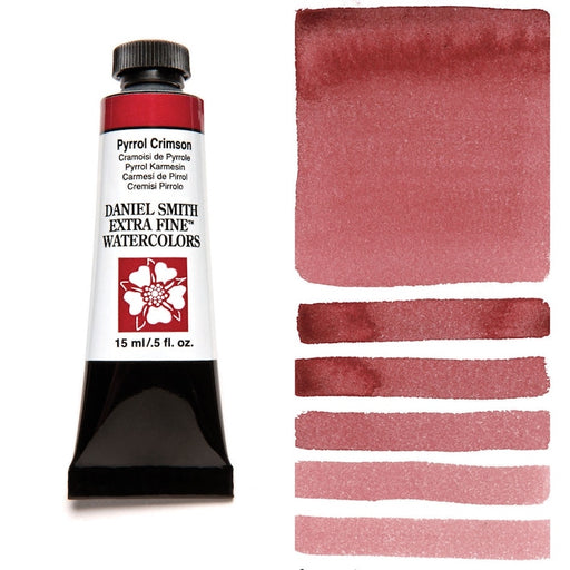 DANIEL SMITH Watercolour - 15mL - Pyrrol Crimson