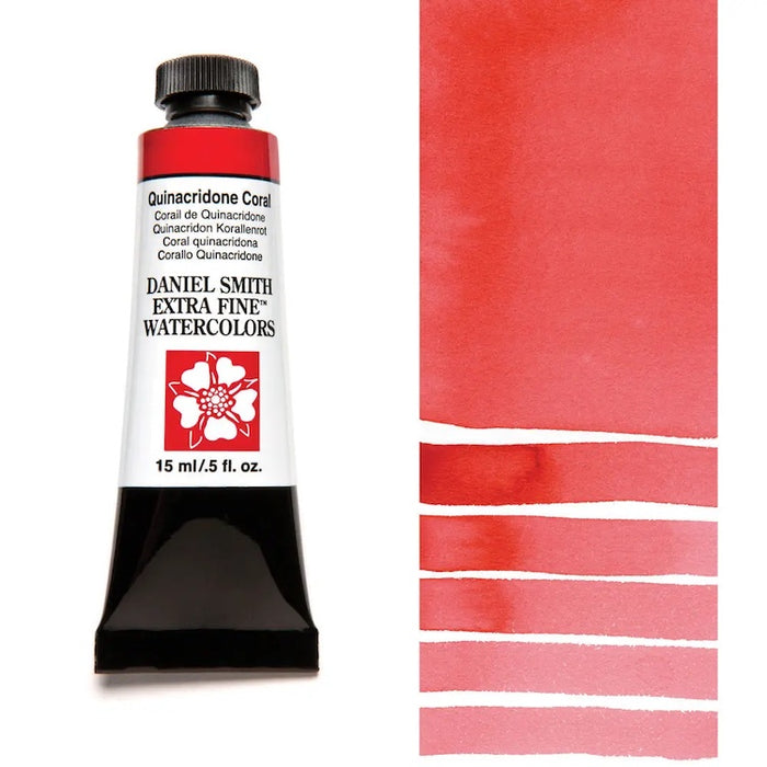 DANIEL SMITH Watercolour - 15mL - Quinacridone Coral