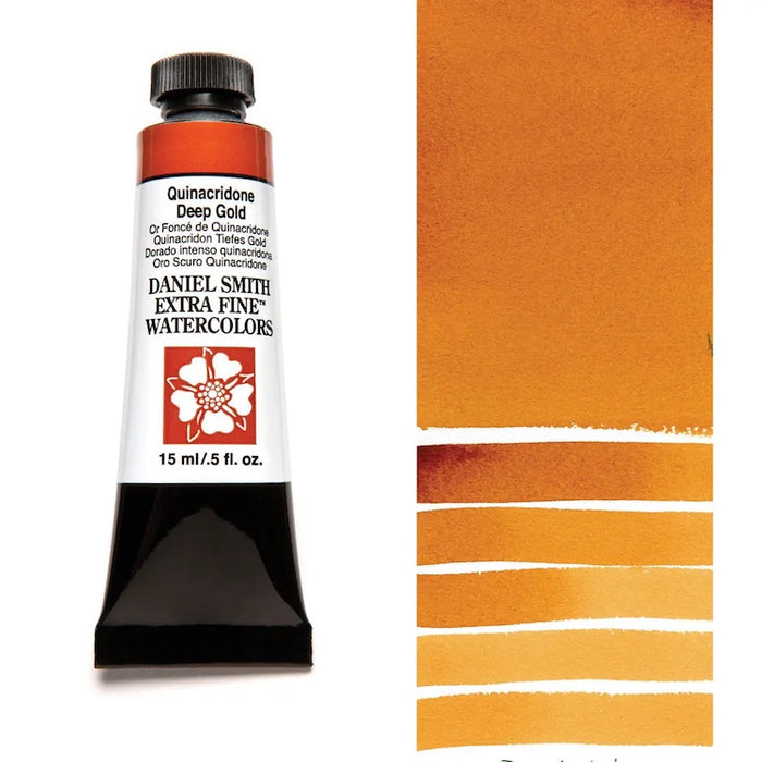 DANIEL SMITH Watercolour - 15mL - Quinacridone Deep Gold