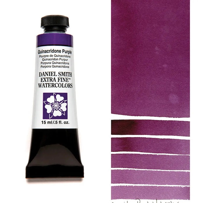 DANIEL SMITH Watercolour - 15mL - Quinacridone Purple