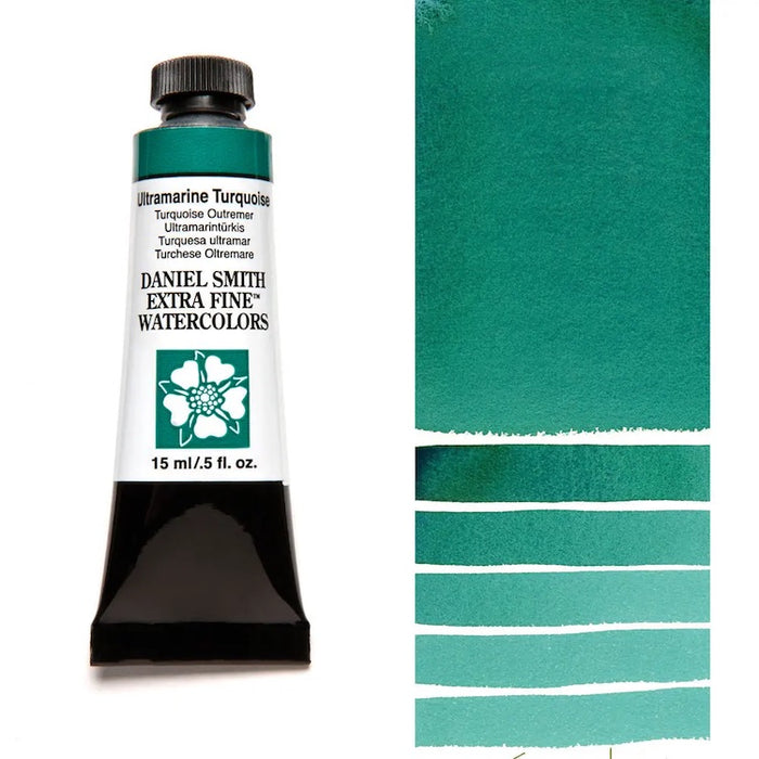 DANIEL SMITH Watercolour - 15mL - Ultramarine Turquoise