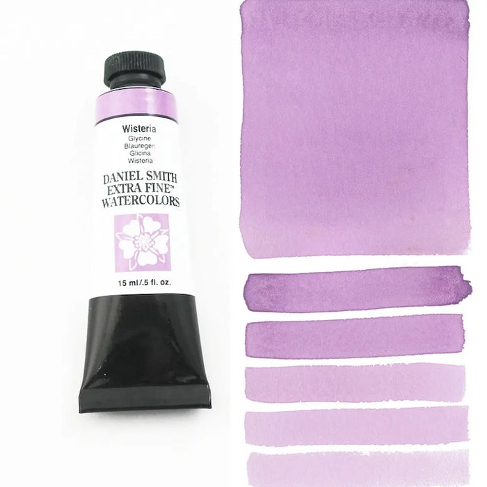 DANIEL SMITH Watercolour - 15mL - Wisteria (PW6,PR122)