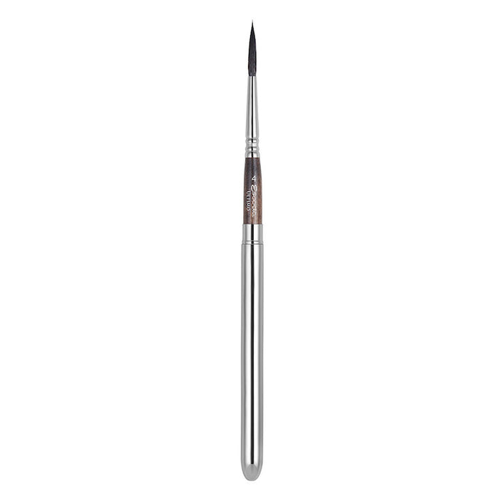 ESCODA Ultimo (1558) Synthetic Squirrel Watercolour Travel Brush - Rigger - Size 4 (2.8 x 23mm)