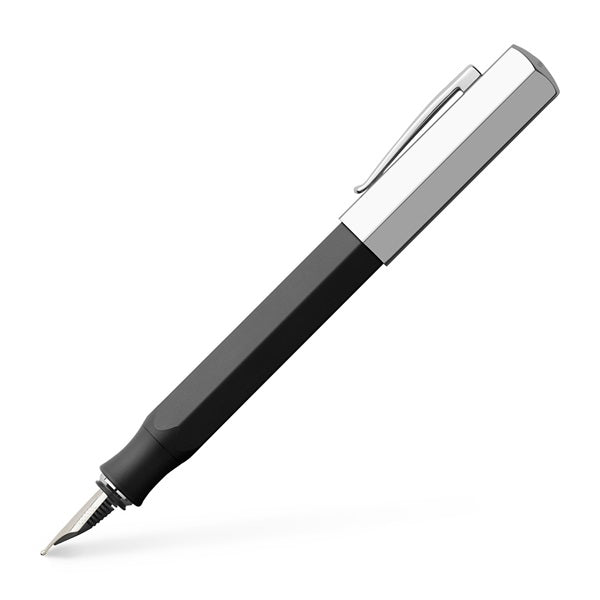 FABER-CASTELL Ondoro - Graphite - Fountain Pen with Stainless Steel nib - Fine Nib