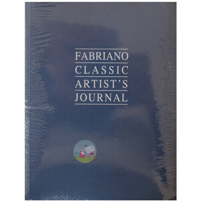 FABRIANO Classic Artist's Journal - Ingres Paper - 90gsm - A5+ (16 x 21cm) - 192 Sheets