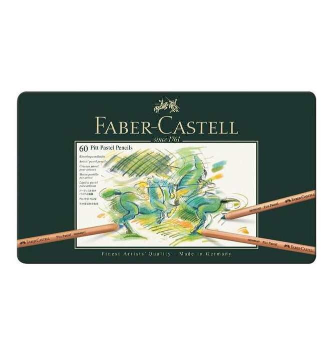 Faber-Castell PITT Artists‘ Pastel Pencils - Tin of 60