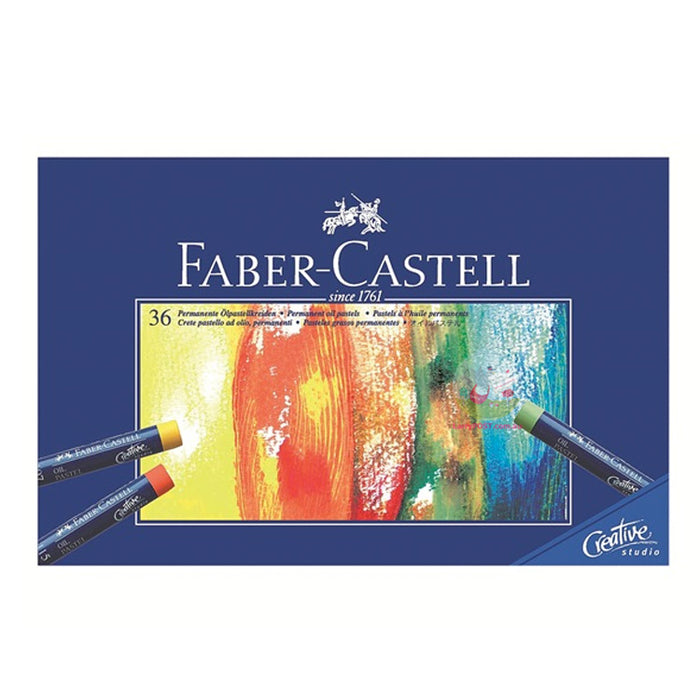 FABER-CASTELL Studio Quality Goldfaber Permanent Oil Pastels - Box of 36